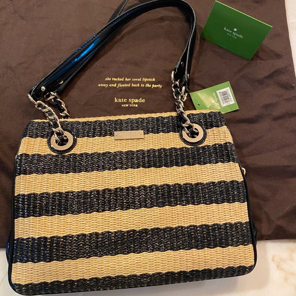 Kate Spade Woven Straw Bag